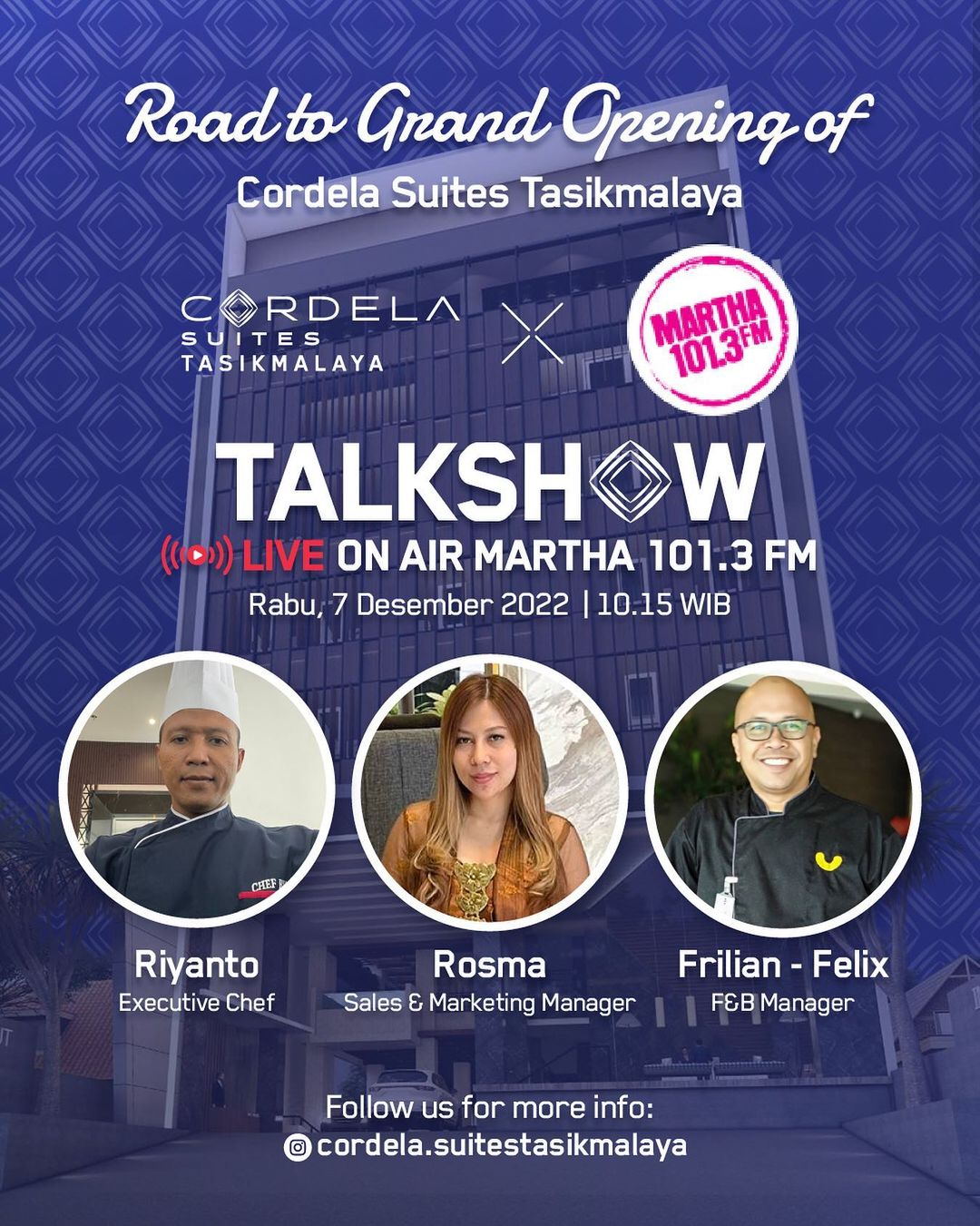 Talkshow Cardila X Martha FM